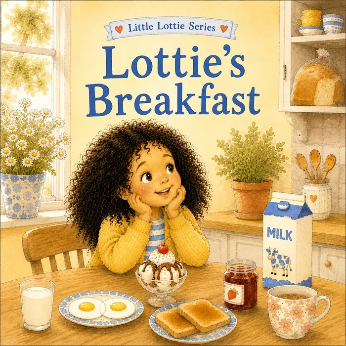 Cover of Lottie’s Breakfast from the Little Lottie Series